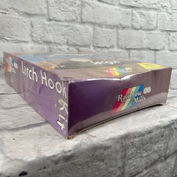 Rainbow Mills Latch Hook Kit Seagull 14x36 102-5 Factory Sealed No Tool DIY Art - Picture 4 of 7